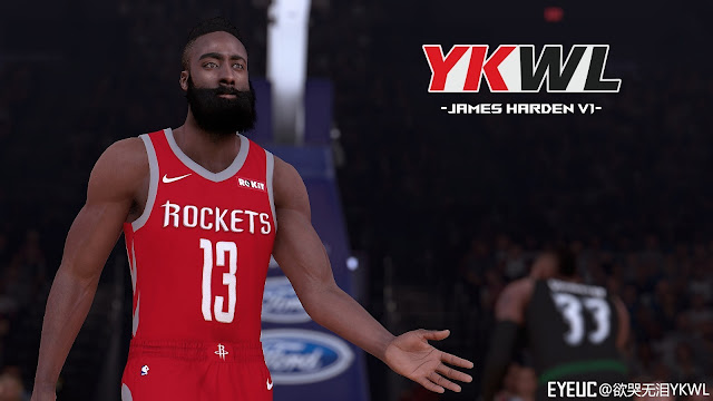 NBA 2K19 James Harden Face + Body