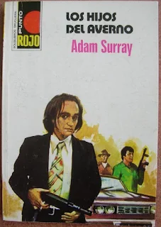 Libro - Adam Surray - Los hijos del averno Colección punto rojo n 792 Editorial Bruguera (1977)