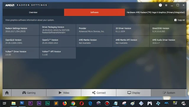 AMD Radeon versi paling baru