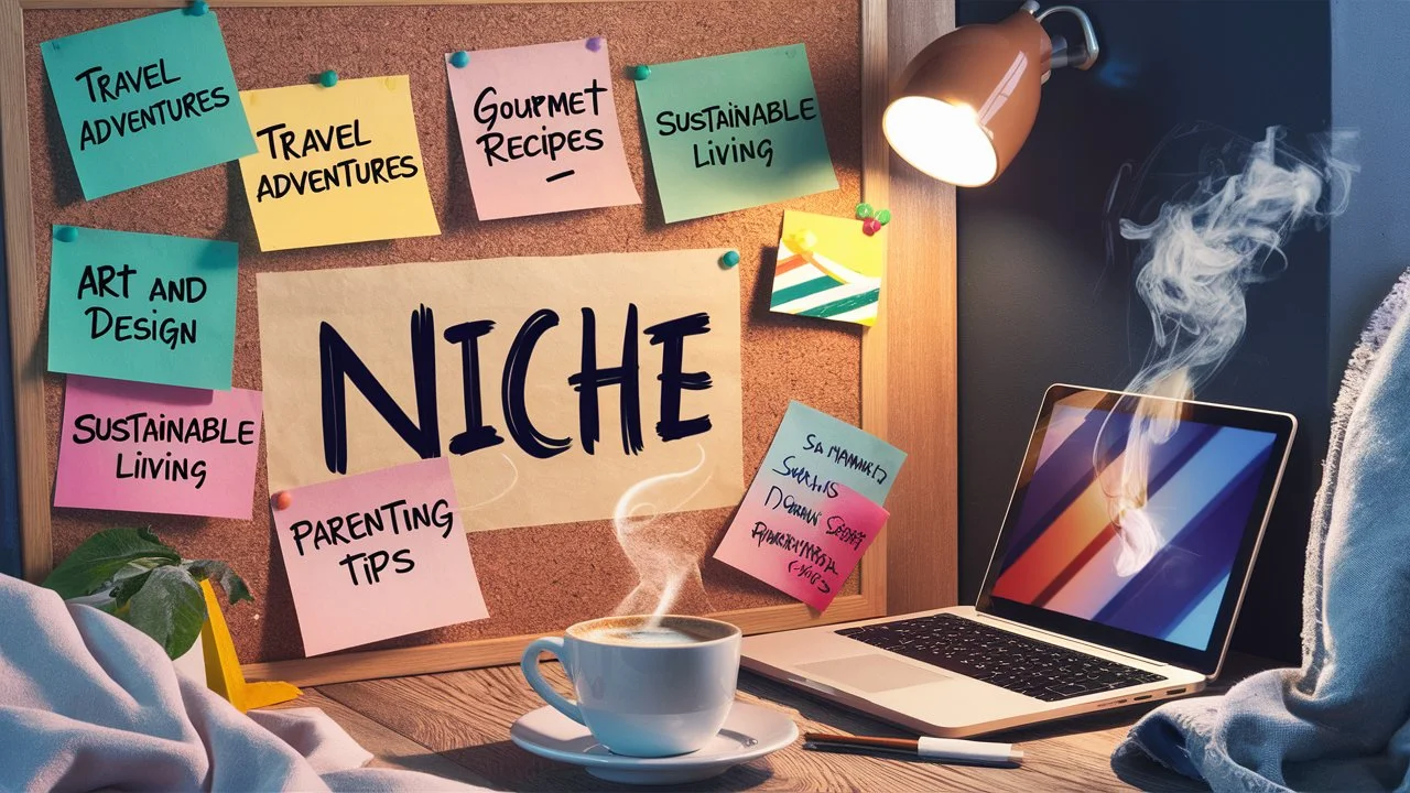 How to Start a Blog and Make Money Choose a Niche for blog