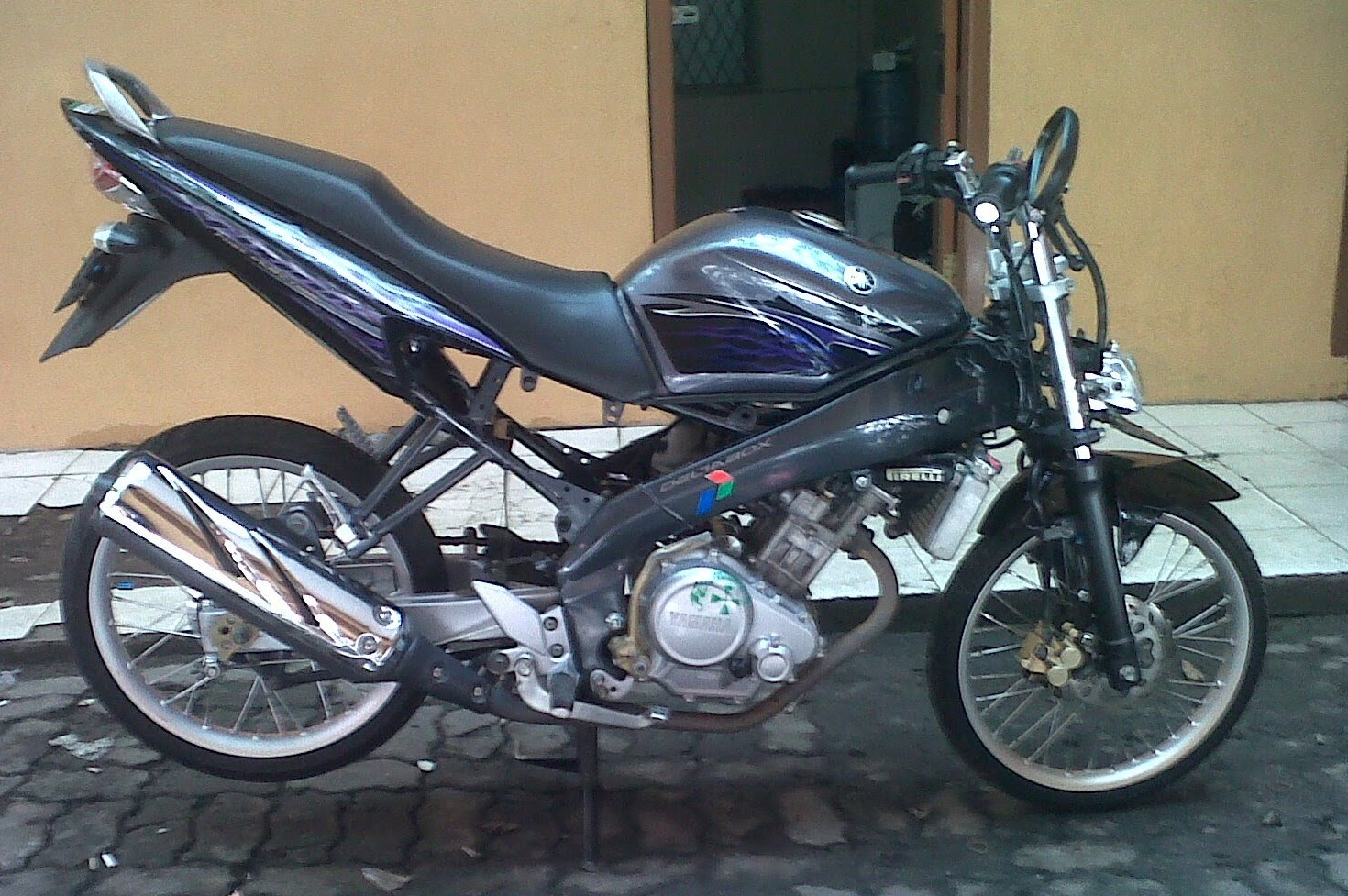 109 Modif Vixion Lama Ban Kecil Modifikasi Motor Vixion Terbaru