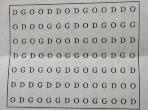 Dalam 3 jam, hanya satu orang bisa temukan ‘DOG’ di teka-teki ini..Kamu Bisa?