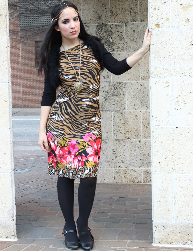 Animal Print Dress