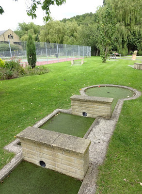 Crazy Golf at Wellholme Park in Brighouse