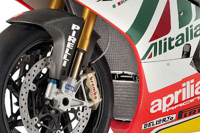 Aprilia RSV4 Max Biaggi Replica Brakes View