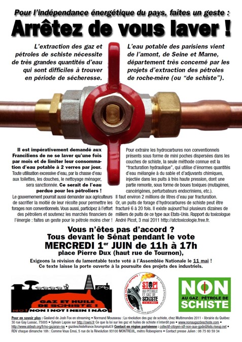 protestacion del nòrd 2 gas de sistre