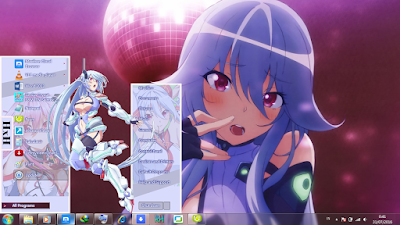 Theme Anime Windows 7 Chidorigafuchi Aine from Masou Gakuen