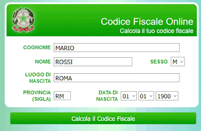 Come recuperare il proprio codice fiscale