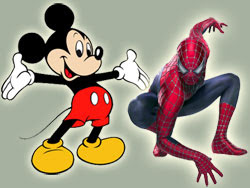 Mickey Meets Spidey