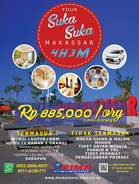 paket tour suka-suka makassar