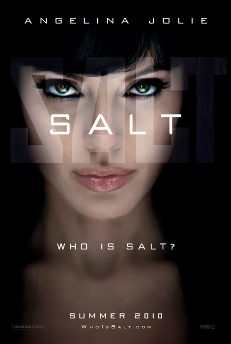 in her latest movie Salt.