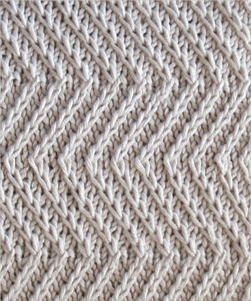 Twist Zig Zag - Free Pattern 