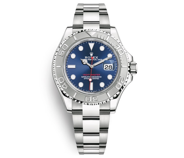 La réplica del Rolex Yacht-Master de 40 mm de esfera azul del reloj 126622