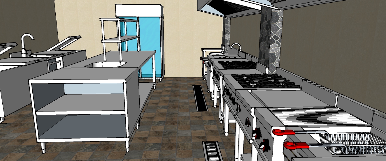 Desain Dapur  Restoran  Desainrumahid com