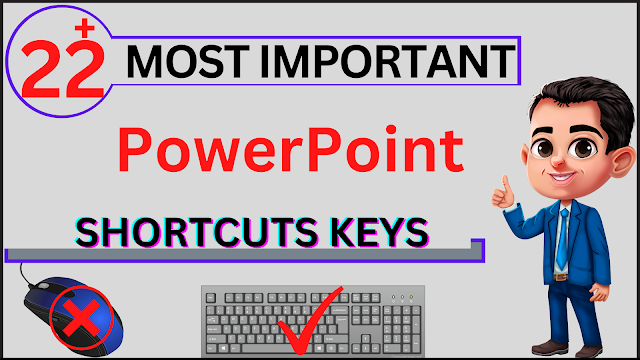 PowerPoint shortcut keys.