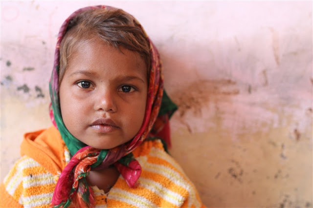 portrait children gujarat india aanganwadi