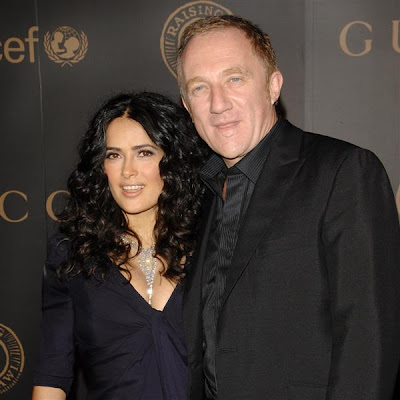 salma hayek husband and daughter. and Salma Hayek husband