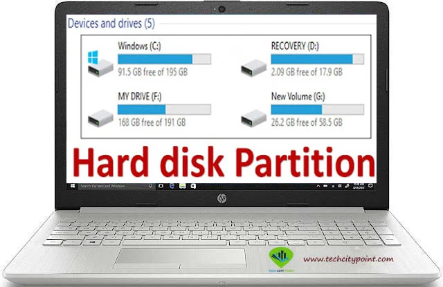 How to Do Hard Disk Partition in Computer or Laptop