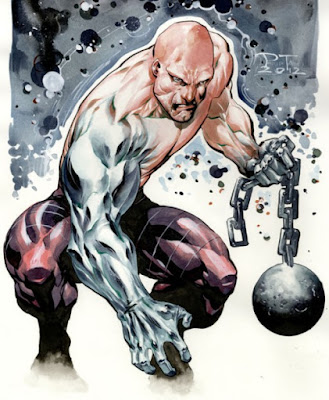 Absorbing Man (Carl "Crusher" Creel) - Marvel Villains Penjahat Super yang memiliki kekuatan dapat menyerap sifat benda apapun yang disentuh 3