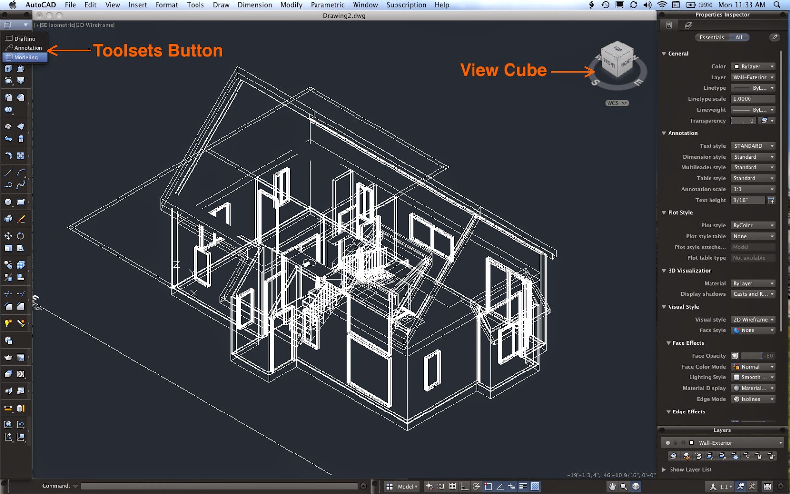 Denah Rumah Autocad Membuat Denah Rumah Secara Mudah Menggunakan