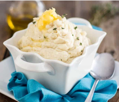 THE BEST CAULIFLOWER MASH EVER #healthyrecipe #keto 