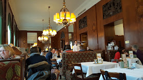 Inside the cafe Landtmann Vienna