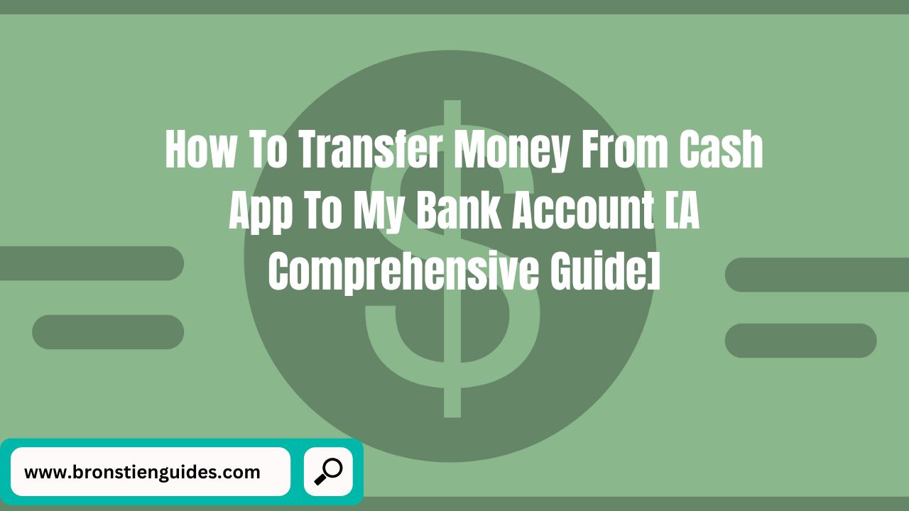 how to withdraw money from cash app account [using a bank account]