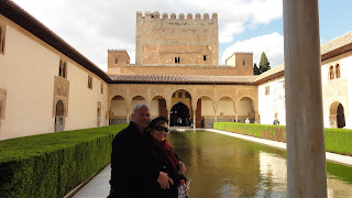 Palácio de Arrayanes  Alhambra em Granada Espanha