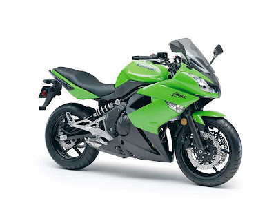 2011 Kawasaki Ninja 400R Green