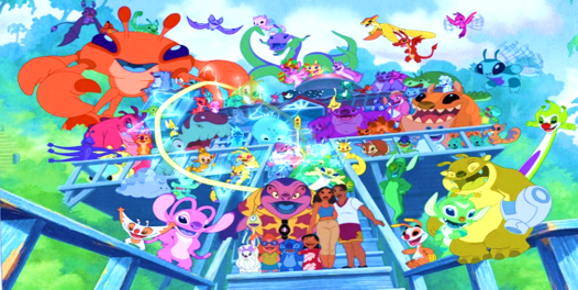 Lilo y Stitch, Serie Disney animada, 2003
