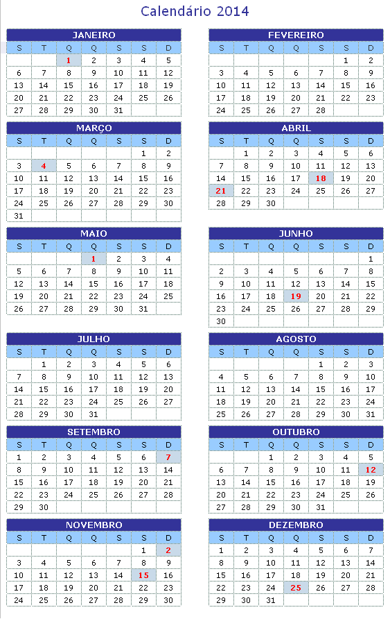 [PDF]Calendário 2017 & Feriados 2017