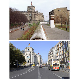 Berlin Wall Artwork and Graffiti and Political Cartoon Today