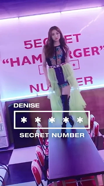 Denise (데니스) is a South Korean-American singer. She is a former member of the girl group SECRET NUMBER.