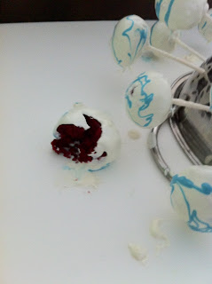 Cake pop carnage - what happens when you make them too big