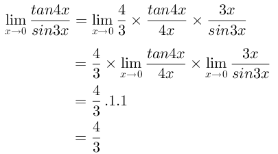 Belajar Matematika Online Limit Fungsi Trigonometri