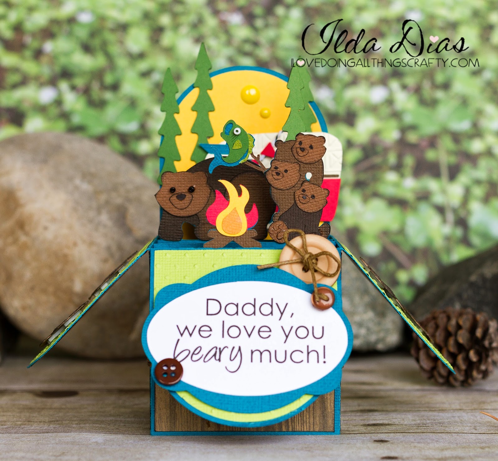 Free Free 278 3D Father&#039;s Day Card Svg SVG PNG EPS DXF File