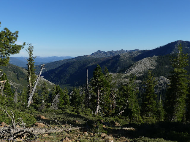 330: rocks and trees and wide valley far below