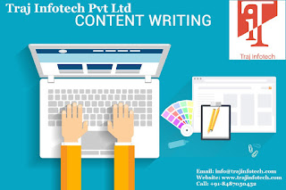 Content Writing Service - Traj Infotech