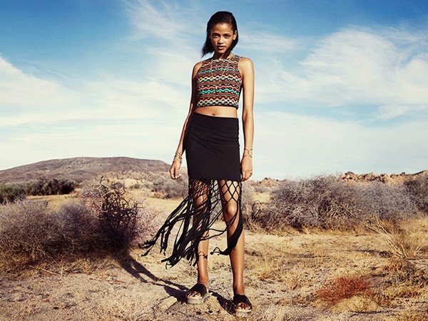 H&M Loves Coachella colección ropa y accesorios festival mujer joven 2015