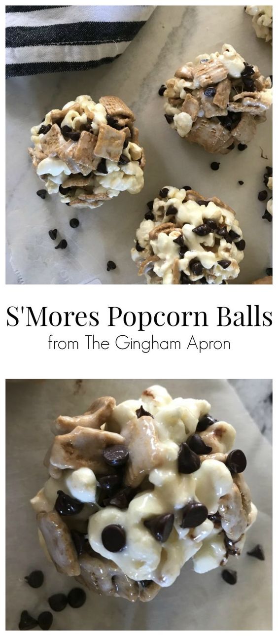 S’mores Popcorn Balls
