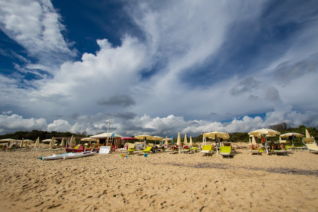 Spiaggia del Villas resort hotel-Castiadas