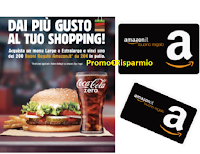 Vinci con Coca-Cola e Burger King : 200 buoni Amazon da 20 euro