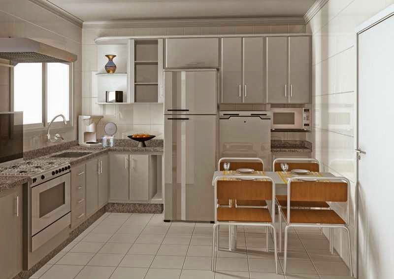 Menggambar Desain Dapur  untuk Ruang Sempit  Rumah Minimalis 
