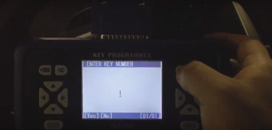 Enter key number