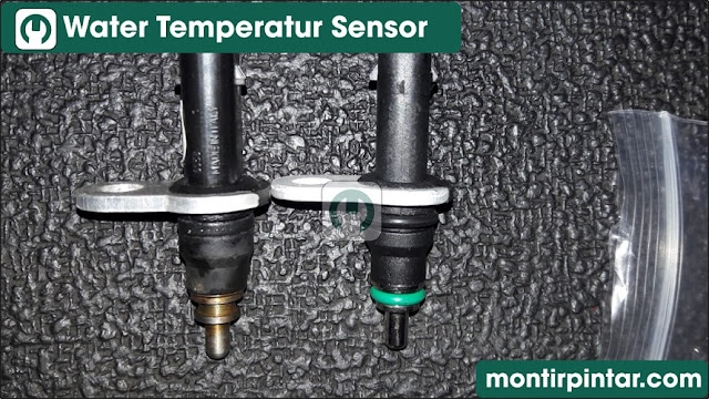 Fungsi water temperatur sensor atau engine coolant temperatur sensor ECT