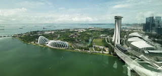 Singapore Flyer, la noria de Singapur.