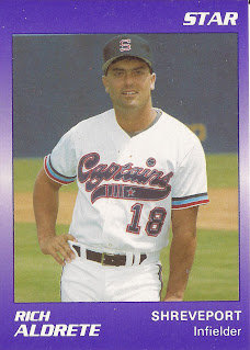 Rich Aldrete 1990 Shreveport Captains card