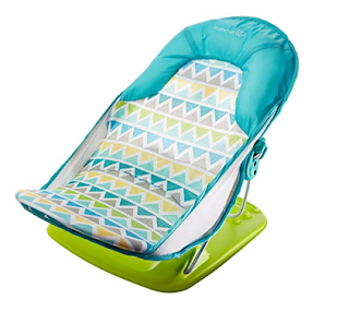 Summer Infant Deluxe Baby Bather, Triangle Stripe 