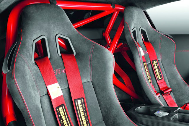 2012 Audi R8 GT Interior Rear View