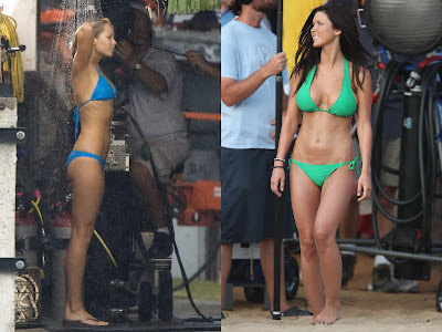 Laura Vandervoort and Audrina Partridge Bikini Pictures